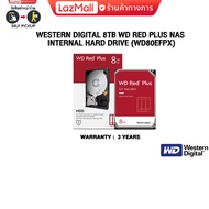 [ผ่อน 0% 10 ด.]WESTERN DIGITAL 8TB WD RED PLUS NAS INTERNAL HARD DRIVE (WD80EFPX)/ประกัน 3 Years