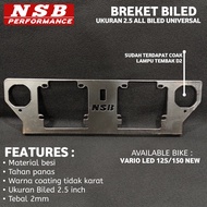 Biled Projector Lamp Bracket 2.5 Inch billed Bracket plus D2 Pnp Vario 125 150 Led New Lg55