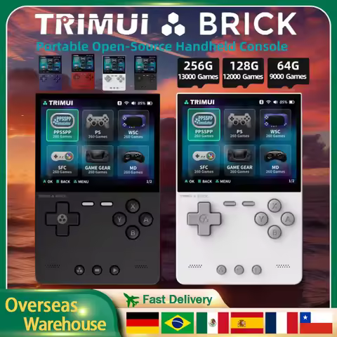 TRIMUI BRICK Retro Handheld Game Video Player Console Portable Vertical Edition Open Source 3.2 Inch