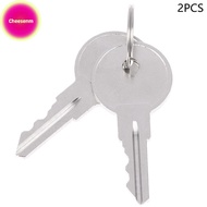 Cheesenm 2PCS Keychannel CH751 Copper Key Universal Keys For Elevator Lo Control Cabinet Room Car T-