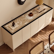 Retro Light Luxury Leather TV Cabinet Waterproof Oilproof Anti-dust Dining Side Cabinet Long Strip Shoe Cabinet
