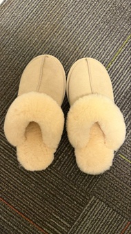 UGG 澳洲牧羊人 羊毛拖鞋 size 38  米色