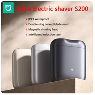 Xiaomi Mijia Electric Shaver S200 No Box Portable IPX7 Wet Dry Shaving Rechargeable Magnetic Suction