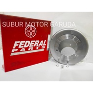 MANGKOK KAMPAS GANDA OTOMATIS GRAND SUPRA X 100 FIT LAMA MERK FEDERAL KUALITAS ORISINIL RUMAH KAMFAS