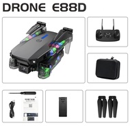 Máy Bay Camera E88D Flycam Drone Camera HD 4K FPV 5000M Cảm Biến Tránh Vật Cản Xoay 360 Độ