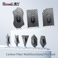 Qianli High Toughness Carbon Fiber Non-magnetic Prying Card for iPhone Samsung Mobile Phone Screen Repair Opening Tools