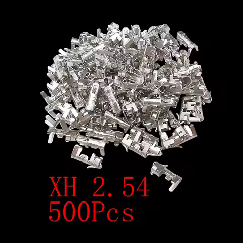 500Pcs/lot XH2.54 Metal Pins Female Crimping Terminal For JST XH 2.54MM Female Socket Housing Wire C