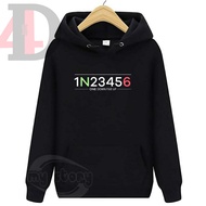 Premium Hoodie Men's and Women's Hoodie Sweater MOTIF 1N23456 Distro FouRD 4D Black Thick Size ML XL