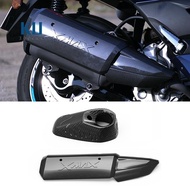 2 Pack Exhaust Pipe Decorative Cover Motorcycle Accessories Plastic for  X-MAX XMAX 250 300 400 XMAX