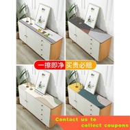 Shoe Cabinet Mat Hallway Table Top Waterproof Oil Free Disposable TableclothpvcLeather Silicone Coffee Table TV Cabinet