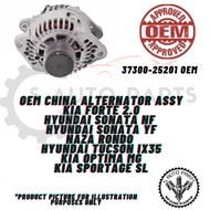 KIA FORTE 2.0 / SONATA NF / NAZA RONDO / SONATA YF / TUCSON LM ALTERNATOR ASSY (OEM) 37300-25201
