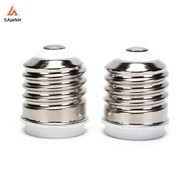 E40 To E27 Socket Base Halogen CFL Light Bulb Lamp Adapter Converter Holder