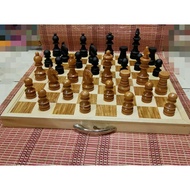 ♞,♘,♙Narra Wood Chess Board tournament size