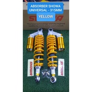 SHOWA ABSORBER WITH TANK GAS UNIVERSAL 315MM/270MM MONOSHOCK TAHAN LASAK DAN HIGH KUALITI