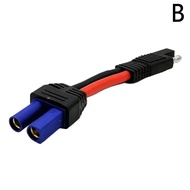 BeautyBoostT SAE เป็น EC5ขั้วต่อปลั๊กตัวผู้ไปยัง SAE สายไฟรถยนต์ SAE TO EC5ปลั๊กไฟหญิง DIY 12 AWG SA