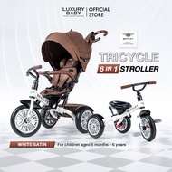 Display Sale! 12499.- | รถเข็นเด็ก&จักรยานสามล้อ | Bentley Tri Cycle 6 in 1 Stroller Trike [White Sa