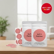 Natural Ingredient GLP-1 Patches for Men and Women, 30 Patches