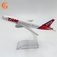 TAM Boeing 777 Aircraft Model Diecast Metal Air Brazil B777 Plane Airplane Model Gift Toy