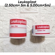 Leukoplast Adhesive Plaster (2.50cm×5m & 5cm×5m)