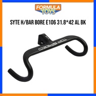 SYTE H ROADBIKE HANDLEBAR BORE E106 31.8*42 AL BLK