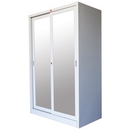 Lucky World ตู้เสื้อผ้าบานกระจกเงา แผ่นชั้นเต็ม WSM-119C