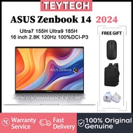 2024 New ASUS Zenbook 14 UX3405 Laptop/Ultra 7 155H/Ultra9 185H CPU/14 Inch 2.8K 120Hz OLED