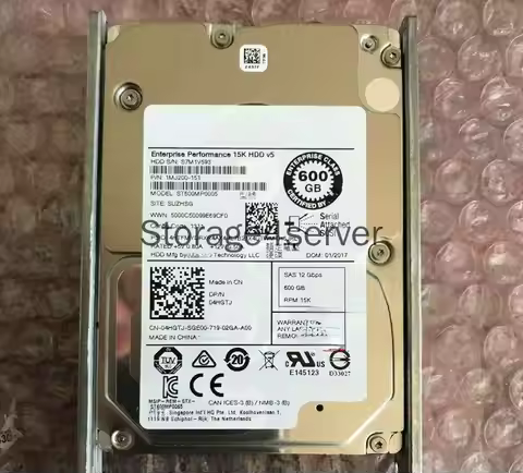 For DELL R610 R620 R630 HDD 600G 15K 2.5 SAS