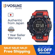 CASIO G-SHOCK GW-9500-1A4 Tough Solar MASTER OF G MUDMAN MULTIBAND6 Digital Calendar Black Red  Wrist Watch For Men from YOSUKI JAPAN / GW-9500-1A4 (  GW 9500 1A4 GW95001A4 GW-95 GW-9500- GW-9500-1 GW 9500 1 GW95001 )