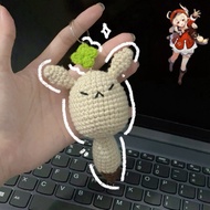 Dodoco wool keychain for Klee Genshin Impact backpack [handmade]