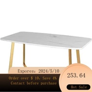 Nordic Marble Dining Table Rectangular Dining Table Household Small Apartment Dining Tables and Chairs Set Modern Mini