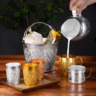 Southeast Asia Special Cold Drink Thai Dining Table Fonuda Drinking Water Cup Beer Juice Kettle Glas