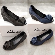 Clarks Open Toe Wedges Shoes 7cm