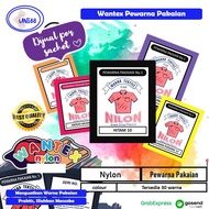 Wantex Pewarna Pakaian / Pewarna Baju Pudar / Wantex Kain Jeans Hitam Pekat Biru Putih Warna Warni /