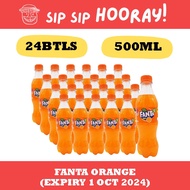 [Expiry 1 Oct 2024!!!] Fanta Orange (24bottles x 500ml)