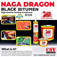 440gm NAGA DRAGON Black Bitumen Compound / Gam Atap Zink Penampal Bocor