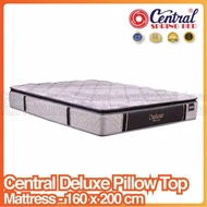 set springbed central+divan central deluxe pillow top 160x200 FREE