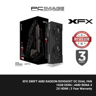 XFX Swift AMD Radeon RX 9060 XT OC Gaming Edition 16GB -(RX-96TSW16BQ) 3 Years Warranty