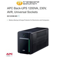 APC Back-UPS 1200VA, 230V, AVR, Universal Sockets  ( APC BX1200MI-MS)