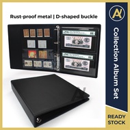 Banknote Album Set Binder (Refillable) / Money Album / Currency Album / Notes Album