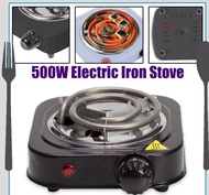 Heater AF500 HOT PLATE 500W Electric Iron Stove Household Cooking Kitchen Mini Water Tea Coffee Heat