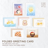CREARTIE Greeting Card A6 Greeting Card/
