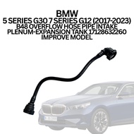 BMW 5 SERIES G30 7 SERIES G12 (2017-2023) B48 OVERFLOW HOSE PIPE INTAKE PLENUM-EXPANSION TANK 171286