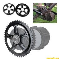 zwinz2 Middle Drives Motor Chain Wheel Chainring 44T 46T 48T 52T Chainring Sprocket Electric Bicycle