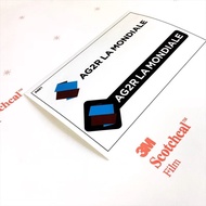 Tour de France AG2R LA MONDIALE Fleet Sticker Road Bike Sticker Bicycle Frame Helmet Custom Sticker 