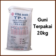 Guni Terpakai. Used Sacks (saiz vol. 20kg) - 40sen/pc