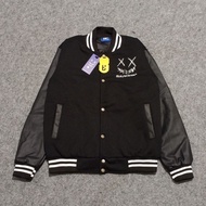 HITAM [COS] Varsity RICKYISCLOWN BOMBER JACKET Black+ TAG label