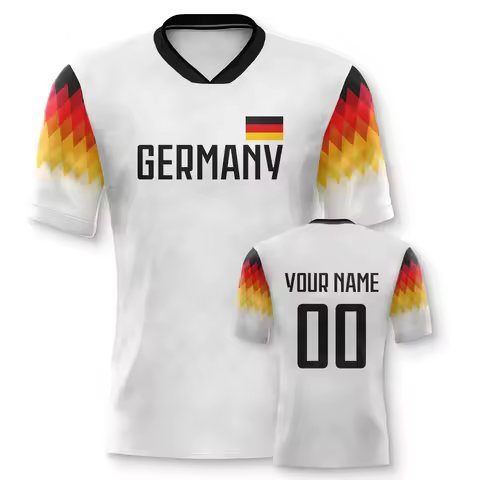 Custom Germany Football Jersey Personalized Name Number Soccer Shirt National Team Training Jersey f