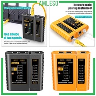 [Amleso] Network LAN Cable Tester RJ1145 UTP Ethernet Tool 5E 6 Ethernet M469D Check Continuity for 