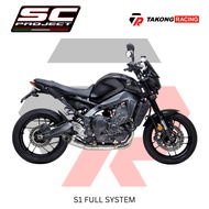 SC Project S1 Full System Exhaust - MT09 V3