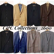 Men's Blazer/Jacket/Coat/Tuxedo 16-22In Shoulder Width S-2Xl (Ukay/Preloved)